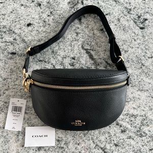 Coach Bethany Belt Bag- Black.